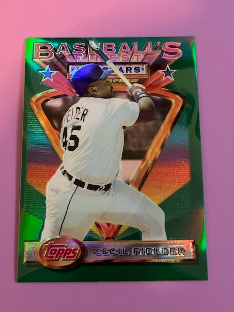 1993 Topps Finest - Baseball's Finest All-Stars Cecil Fielder #111 Refractor