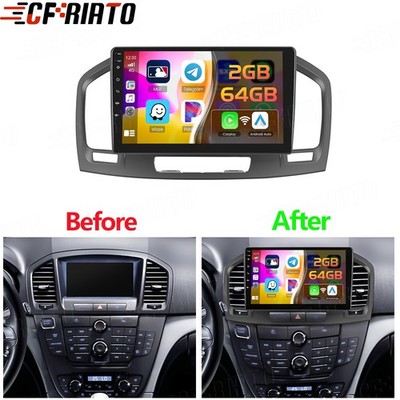 Für Opel Insignia 2008-2012 Buick Regal Autoradio GPS WIFI SWC 2+64G Android 15