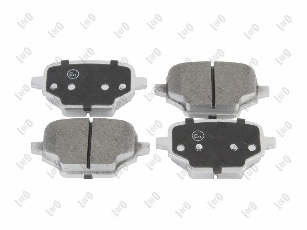 ABAKUS Brake Pad Set Disc Brake 231-02-173 For Citroën Peugeot, Reinforced