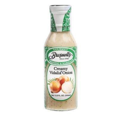 Creamy Vidalia Onion Dressing, Zero Trans Fat, 12 Fl Oz, Pack of 6, Salad Sauce