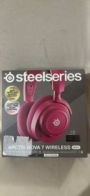 SteelSeries Arctis Nova 7 Gen 2 Wireless Gaming Headset Magenta PS5 PC Switch 2