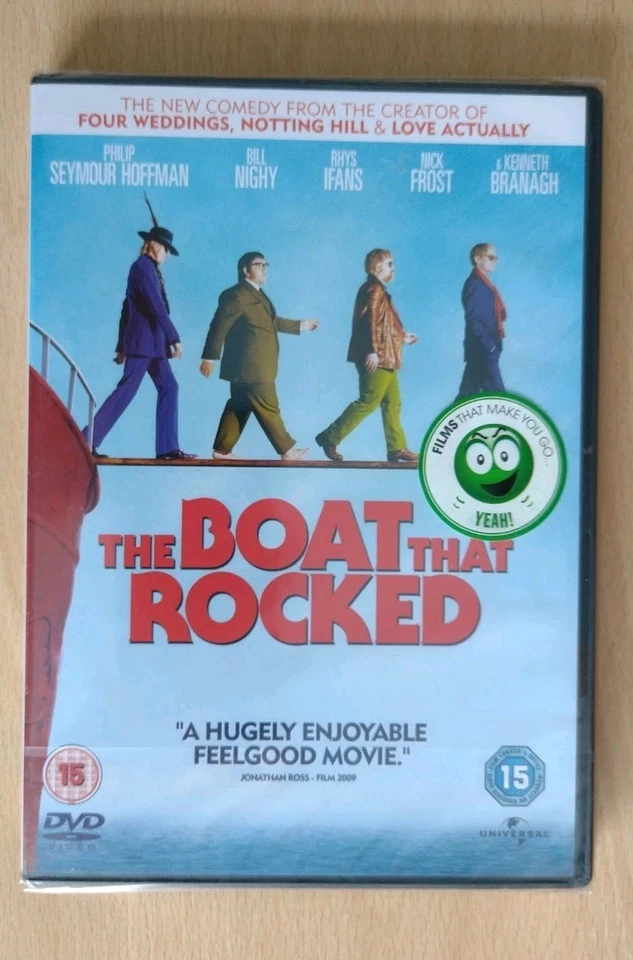 The Boat That Rocked (DVD) Bill Nighy - Music Comedy **New & Sealed - Image 3 of 4