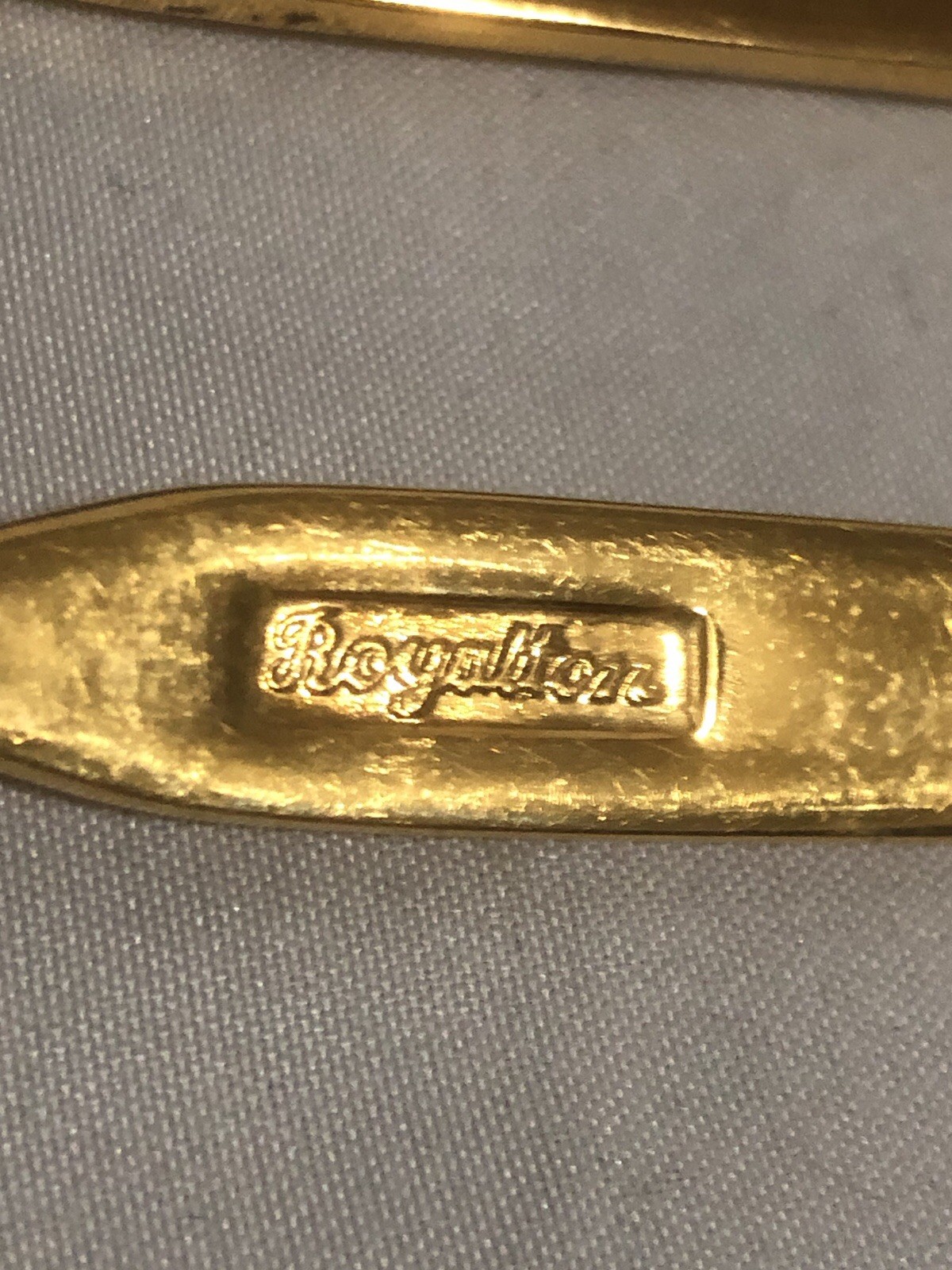 Royalton Antigua Custom 54 Piece Lot Of Gold Electroplate Silverware