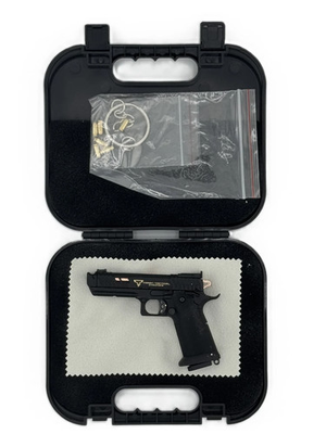 #ad Mini Taran Tactical JW4 Pit Viper Toy Gun Keychain Realistic Action w Case $25.00