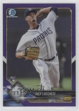 2018 Bowman Chrome Purple Refractor 188/250 Joey Lucchesi #17 5wg