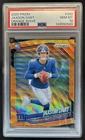 2025 Panini Prizm Jaxson Dart RC Orange Wave Rookie #/65 Giants PSA 10 GEM MINT