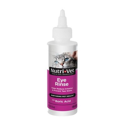 Cat Eye Rinse, Sterile Solution Gently Cleanses Eyes and Surrounding Tissue, ...