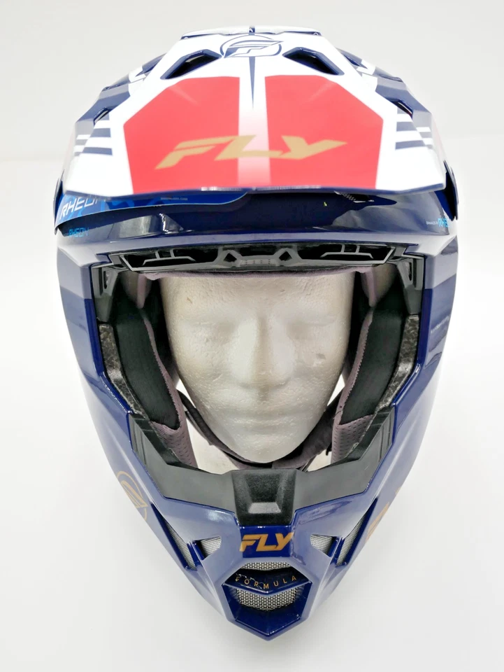 CASCO FLY RACING FORMULA CP KRYPTON ROJO/BLANCO/AZUL MARINO TALLA XL - 73-0037X Foto 3 de 4
