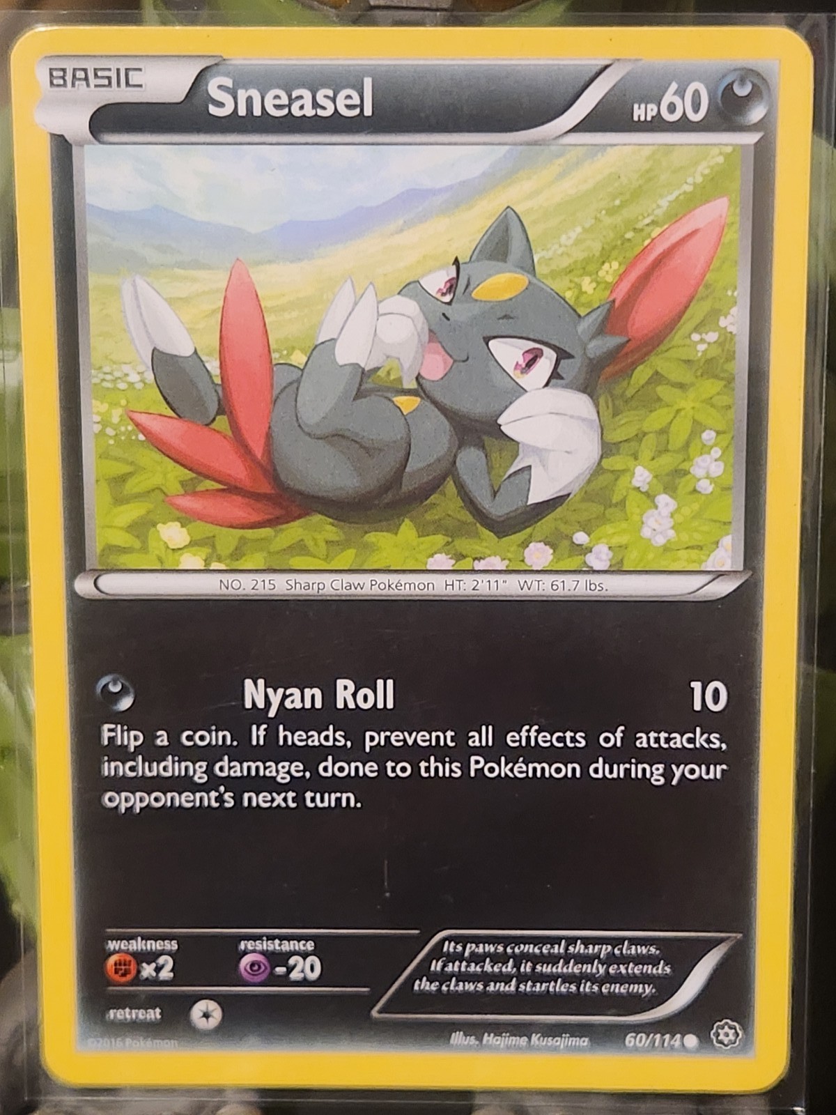 Sneasel Common XY - Steam Siege 60/114 LP