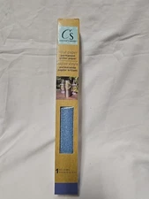 Crafter's Square Permanent Vinyl Paper 12" x 48"  #2203  Light Blue Glitter