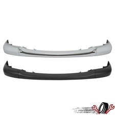 Blackchrome Front Bumper Face Bar W Mounting Brackets For Dodge Dakota 1997-04