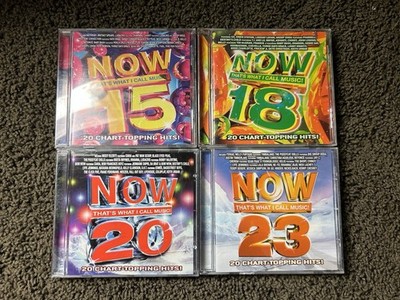 NOW That s What I Call Music CD Lot 15 18 20 23 Hits 90s 2000s Pop Rock Rare Y2K