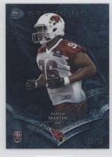 2014 Bowman Sterling Blue Wave Refractor 11/25 Kareem Martin #82 n1u