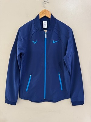Nike Court Rafa Nadal Full Zip Dri-FIT Tennis Jacket Blue DV2885