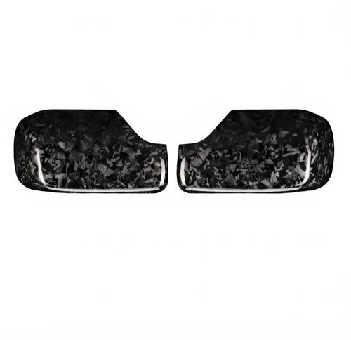 BMW E46 Door Mirror Cover Caps FORGED CARBON E39 325i 530i 540i 330i 525i NON M