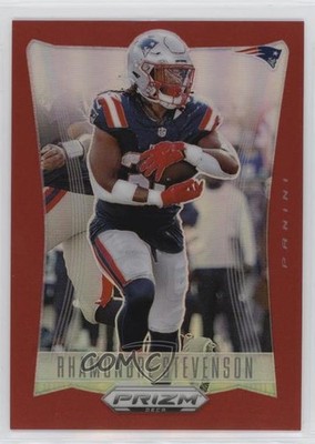 2024 Panini Prizm Deca Red Prizm 149/199 Rhamondre Stevenson #216 1ip7