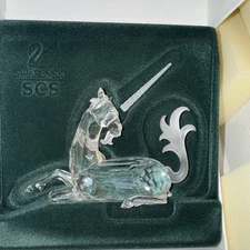 Swarovski SCS Fabulous Creatures The Unicorn 1996 Horn Came Off