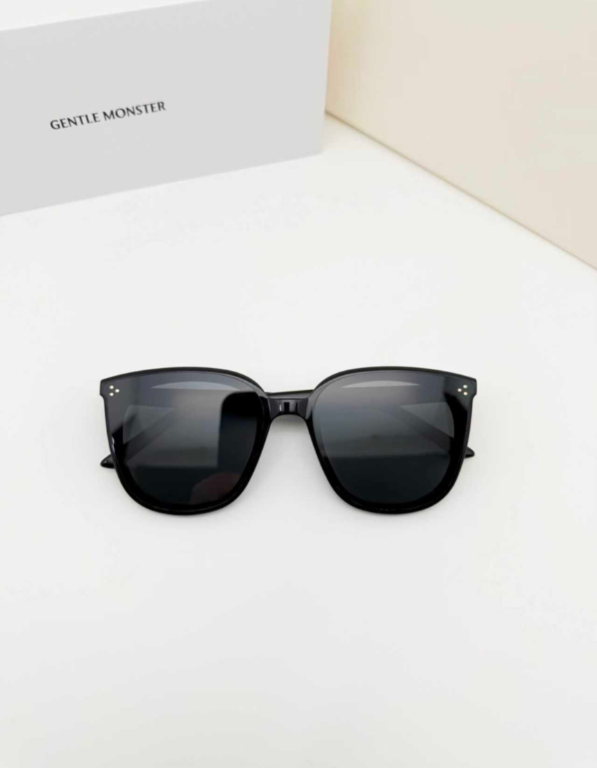 Gentle Monster Lady Lang 01 Sunglasses Black With Case New | eBay