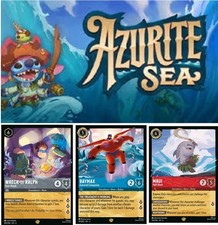 Disney Lorcana AZURITE SEA  Singles TCG Non Foil