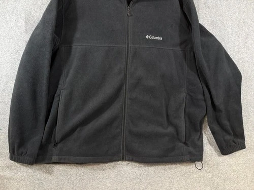 Columbia Steens Mountain 2.0 Fleece Jacket Mens 4X Black Full Zip Stand-Up Neck image 4
