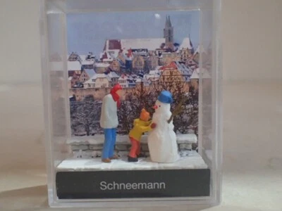 Preiser Schneemann Kinder Winter X-Mas 99603 H0 1:87 OVP