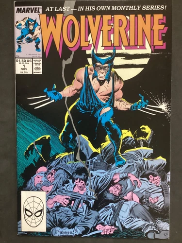 Wolverine #1 (1988) Ongoing Series 1st as Patch NM/Near Mint Beautiful Copy!