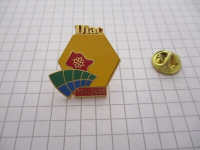 DIAC TOULOUSE FRANCE - RARE VINTAGE PIN - PRIVATE COLLECTION - us5