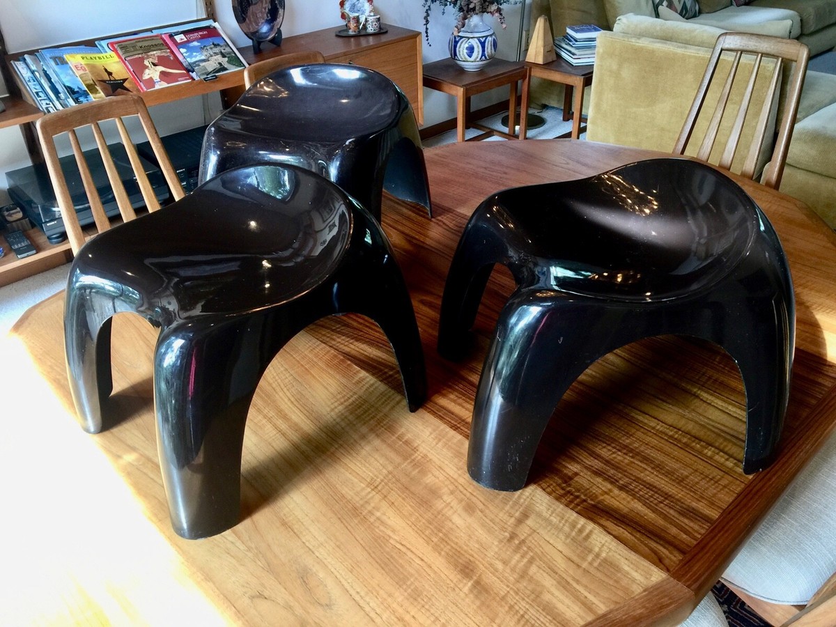 ARTEMIDE, EFEBINO STOOLS, by Stacy Dukes, c.1968 (SUPER RARE ARTEMIDE, EFEBINO STOOLS, by Stacy Dukes, c.1968 (SUPER RARE