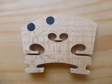 SPECIAL VIOLIN BRIDGE, 4/4, MAPLE WITH EBONY INSERTS, UK SELLER!!!