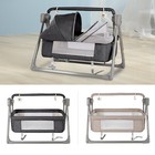 0-36 Months Electric Baby Crib Musical Cradle Infant Auto Swing W/ Safety Belt