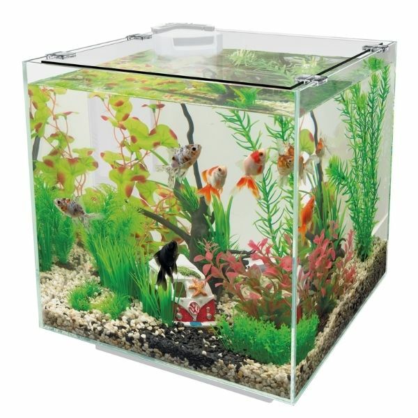 Superfish Qubiq 30 Aquarium Integrated Filter Nano Fish Tank Optional