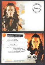 ALIAS SEASON 2 Inkworks 2003 UNSIGNED AUTOGRAPH CARD of A8 JENNIFER GARNER
