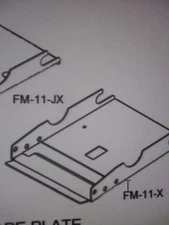 FM11X LOWER TAPE PLATE ASSEMBLY FOR BETTER PACK 333  