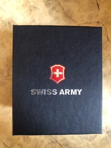 Vintage Swiss Army Calvary Gunmetal Men's Field Watch - New/Mint-in-Box! - Picture 5 of 5