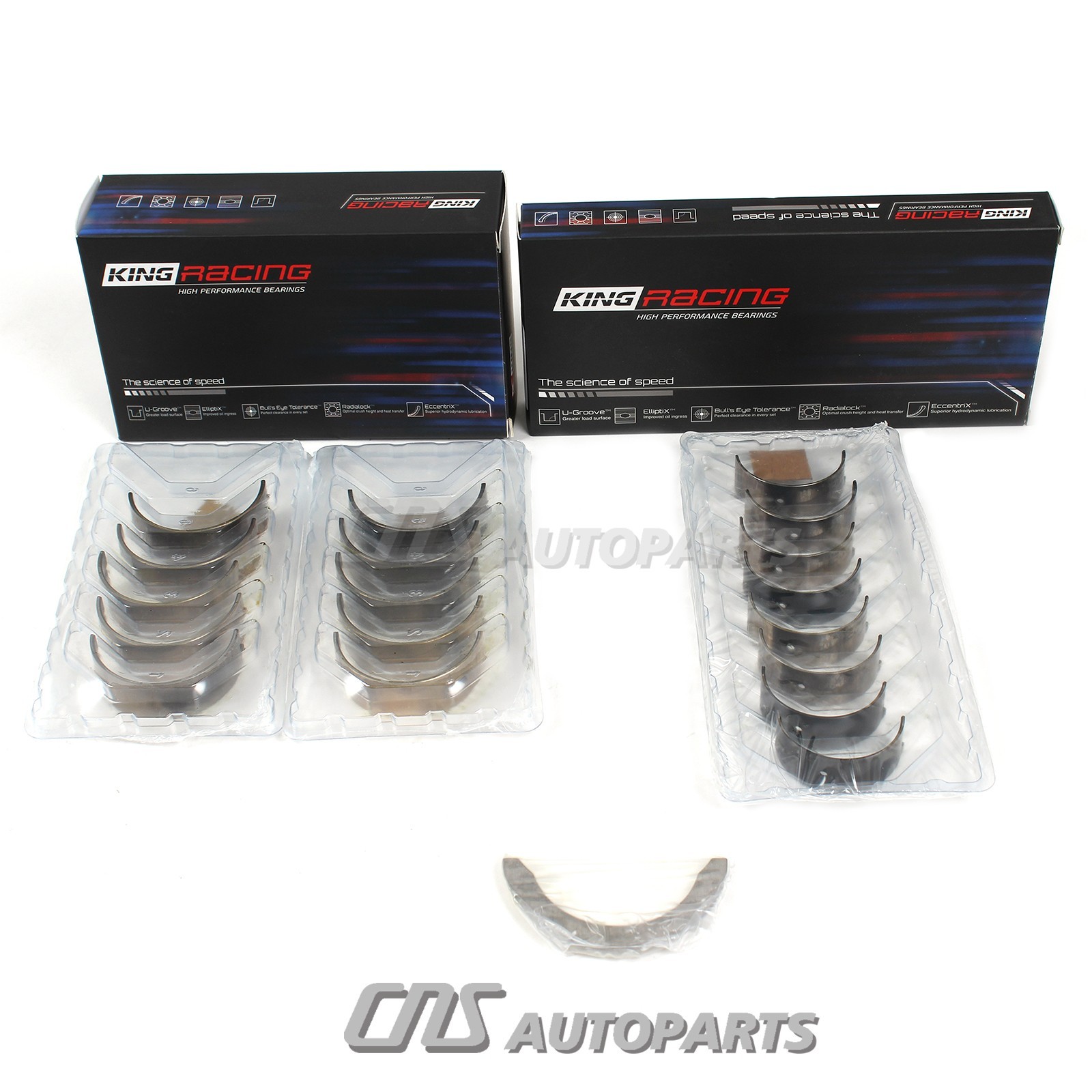 KING "XP" Racing Main Rod Bearing Set D16A1 D16A6 D16Y5 D16Y7 D16Y8