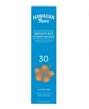 Hawaiian Tropic 30 Alcohol Free  Sunscreen