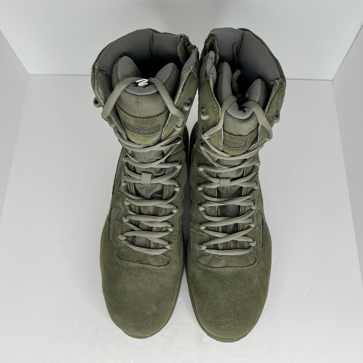 Reebok Mens RB8990 Sage Green Rapid Response With Zipper Size 14M
