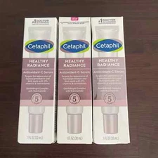 (Lot of 3) Cetaphil Healthy Radiance Antioxidant-C Serum 1 fl oz BNIB