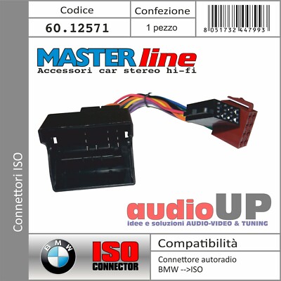 Steckverbinder Radio Original- > Iso Lautsprecher + Netzteil BMW 5 Turing E39