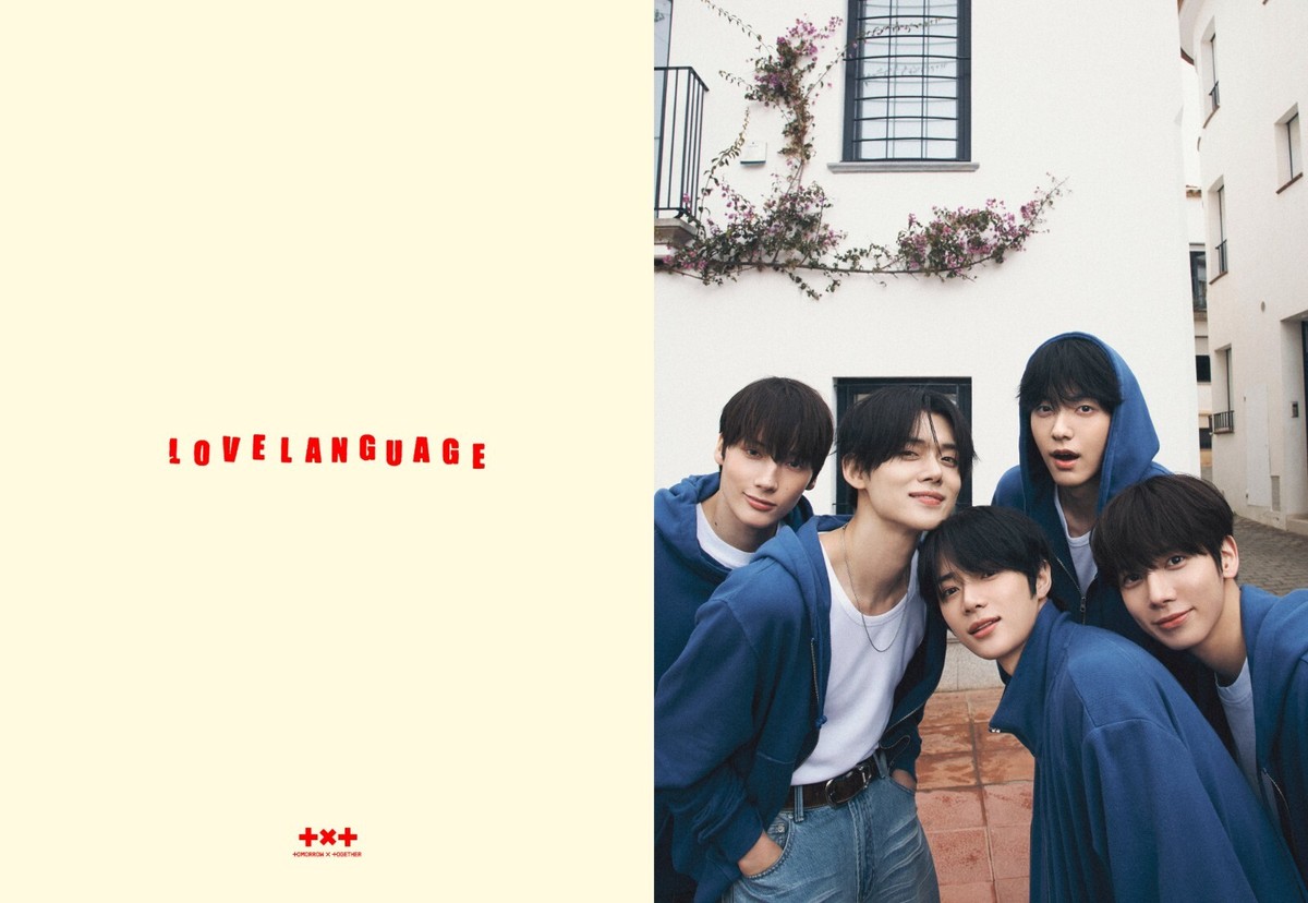 K-POP TXT Album Love Language NFC Love Lock + 10ea Photocard +
