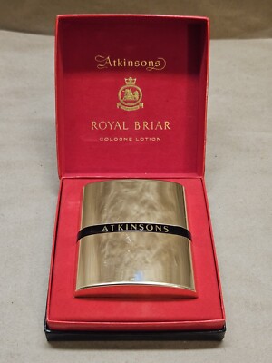 Rare Atkinson's Royal Briar Cologne Lotion Discontinued 4oz New