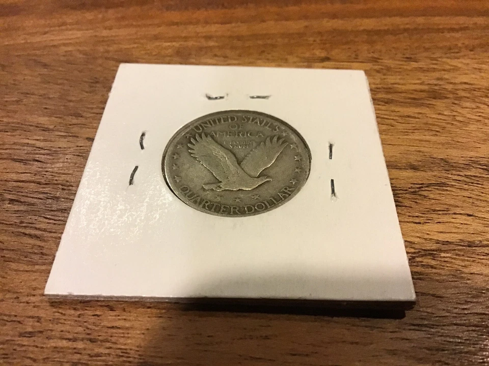 1926 S SILVER STANDING LIBERTY QUARTER FINE CONDITION - Image 2 of 4