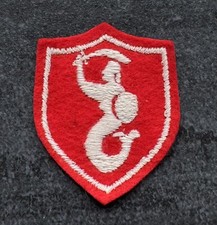 Genuine WW2 Poland Polish 2nd Corps Cloth Formation Sign