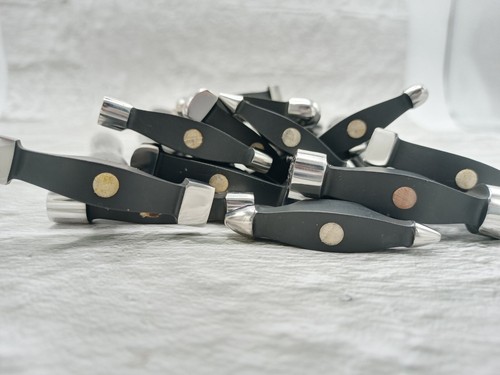 Set of 13 Texture Forming Hammers with Wooden Stand Forming Hammers Set - Picture 6 of 10
