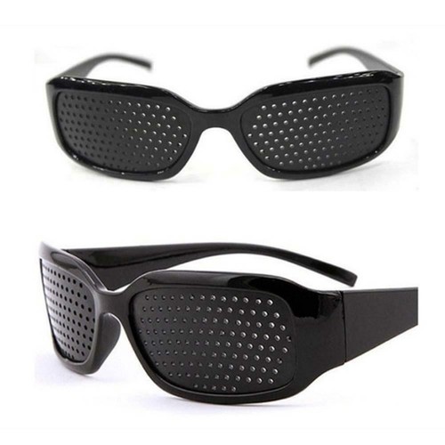 Eyesight Improvement Vision Care Pinhole Glasses Exercise Eye Wear 20224 L2J1 - Bild 2 von 12
