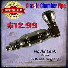 Collectible Tobaccian  chamber old school Smoking Pipe  Tobacco