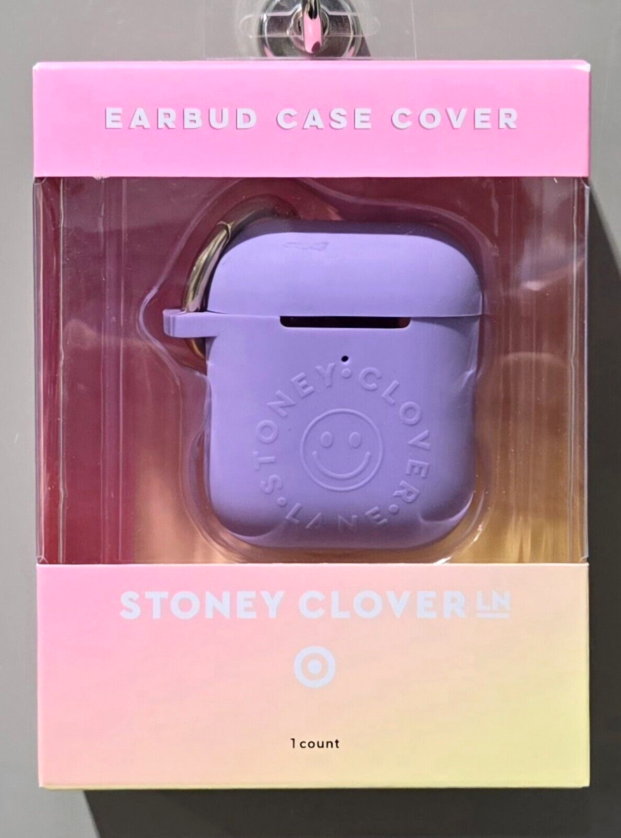 Stoney Clover Lane Silicone Earbuds Airpods Gen Purple Case