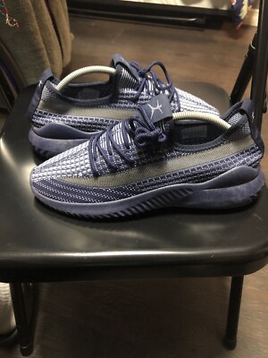 M017 Danskin ECSTATIC Stretchy Shoes Sneakers Blue  Size 11 Men 