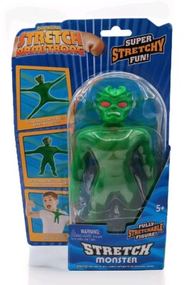 Stretch Armstrong The Monster Original  Action Figure New Factory Sealed Pkg.