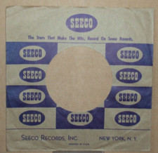 "Seeco","Company Sleeve","Original","45rpm",7inch","Record",Vintage",,} )));0